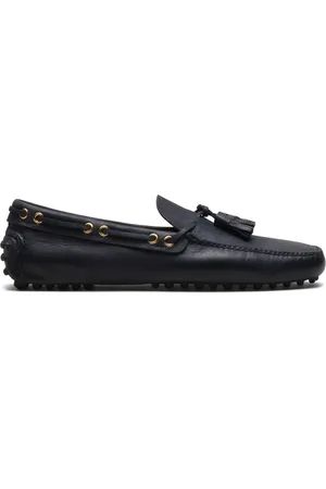 CAR SHOE Leren loafers met kwastje