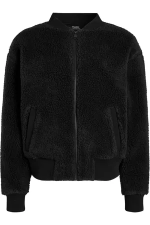 Karl Lagerfeld Bomberjack met geborduurd logo