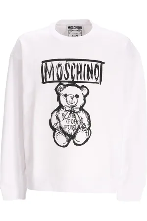 Moschino Katoenen sweater met logoprint