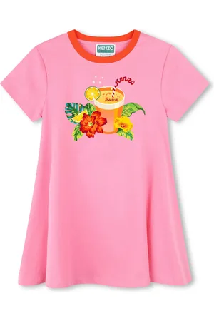 Kenzo Jurk van biologisch katoen met print
