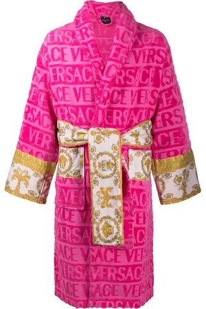 VERSACE Badjas met tekst