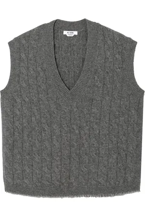 RE/DONE Kabelgebreide top