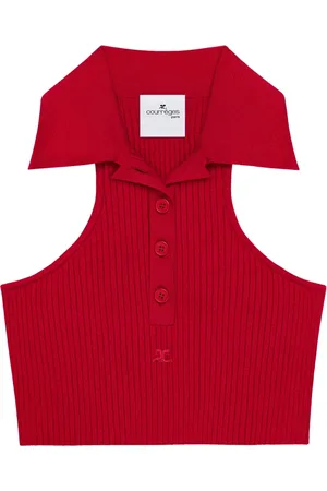 Courrèges Tanktop met scuba