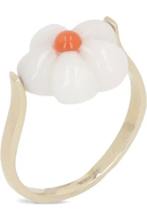 Aliita 9kt geelgouden Daisy ring