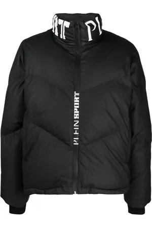 Philipp Plein Donsjack met logoprint