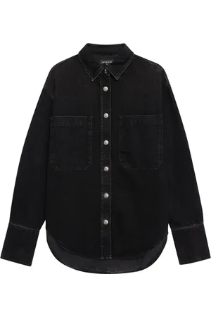ANINE BING Dante denim blouse