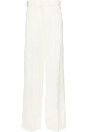 Jil Sander Pantalon met wijde pijpen