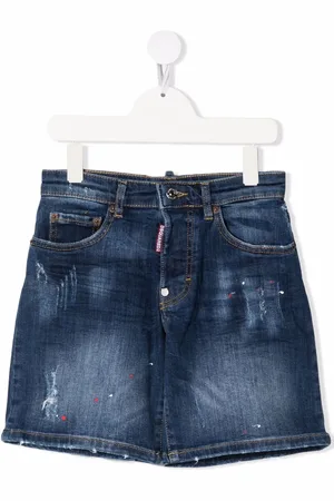 Dsquared2 Gerafelde spijkershorts