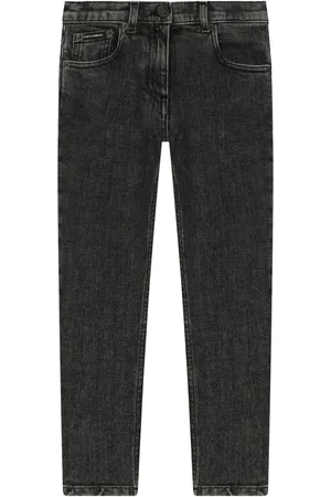 Dolce & Gabbana Jeans met logoplakkaat
