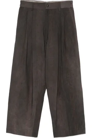 ZIGGY CHEN Broek met geplooid detail