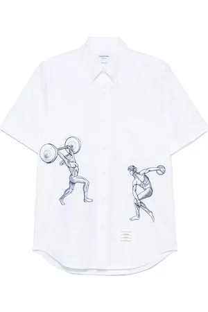 Thom Browne Overhemd met borduurwerk