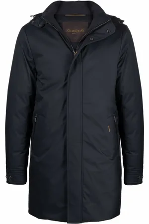 MOORER Donsjack met capuchon