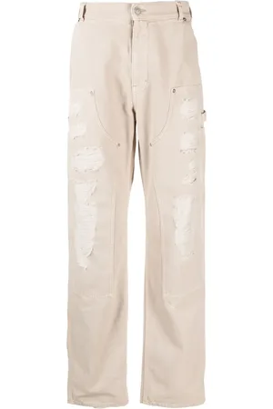 1017 ALYX 9SM Gerafelde canvas cargo broek