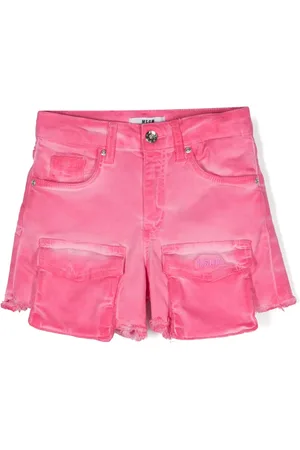 Msgm Shorts met geborduurd logo