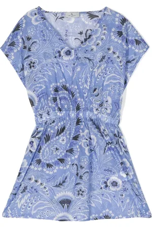 Etro Katoenen jurk met bloemenprint