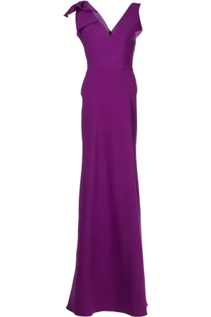 Bambah Avondjurk met strikdetail