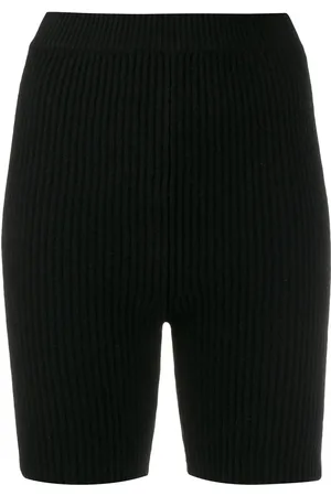 Cashmere In Love Geribbelde fietsshorts