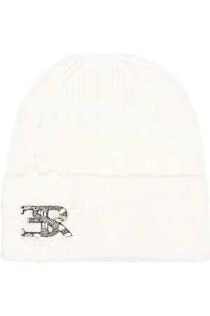 ERMANNO SCERVINO Kabelgebreide muts
