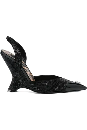 Philipp Plein Décolleté pumps verfraaid met kristallen