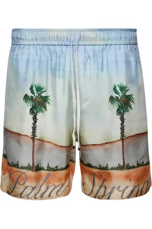 AMIRI Shorts met palmboom