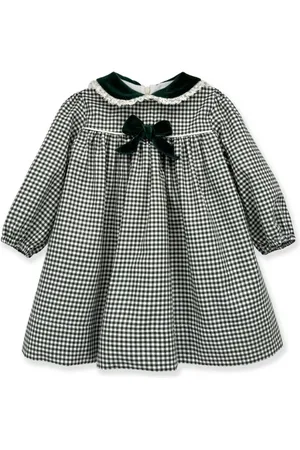 LA STUPENDERIA Jurk met gingham ruit