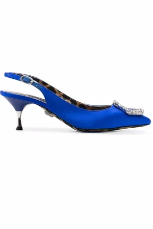 Philipp Plein Crystal Hexagon leren pumps