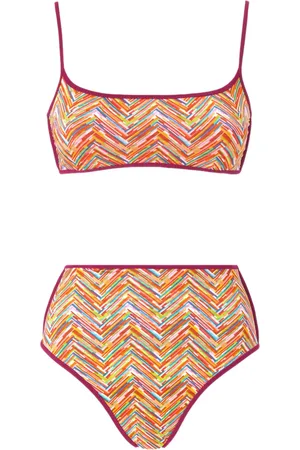 Missoni Bikini met zigzag print