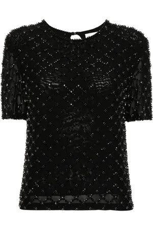 P.A.R.O.S.H. Blouse verfraaid met kralen
