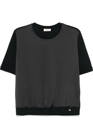 HERNO Blouse met vlakken