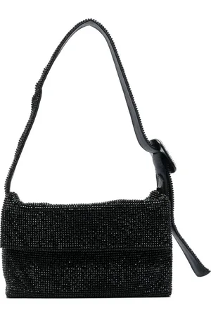 BENEDETTA BRUZZICHES Clutch verfraaid met kristallen