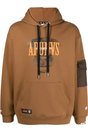 A Bathing Ape Hoodie met logoprint