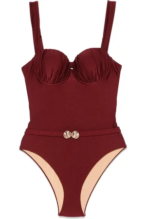 Noire Swimwear Mahogany badpak
