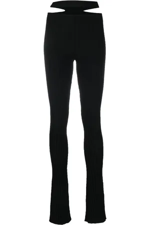 ANDREADAMO Ribgebreide broek