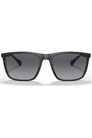 Emporio Armani Zonnebril met vierkant montuur