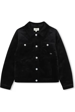 Sonia Rykiel Enfant Gevoerd fluwelen jack