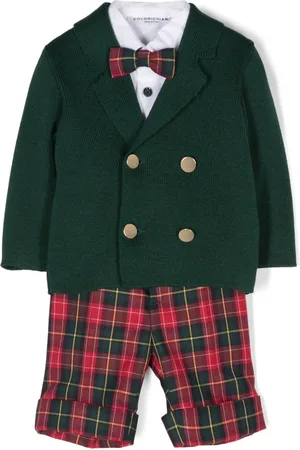 COLORICHIARI Broek met tartan ruit