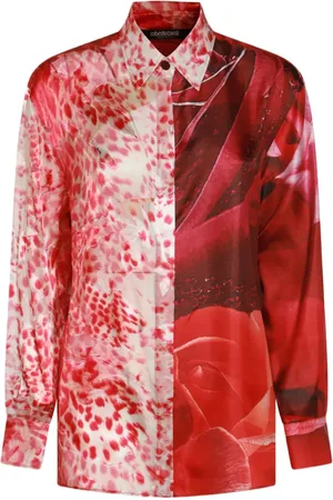 Roberto Cavalli Blouse met print