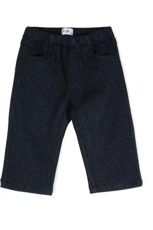 Il gufo Broek met krijtstreep