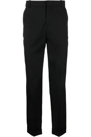 Balmain Wollen broek met toelopende pijpen
