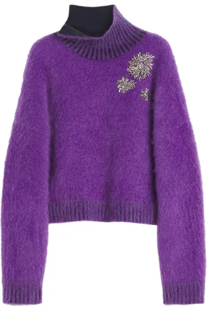 Lanvin Trui met geborsteld effect
