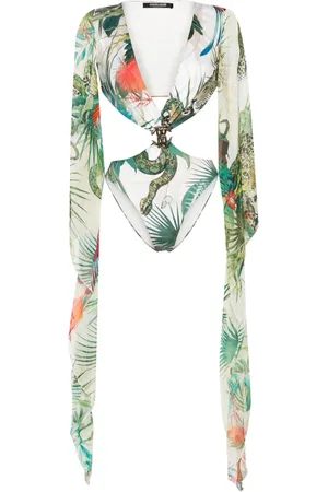 Roberto Cavalli Trikini met jungleprint