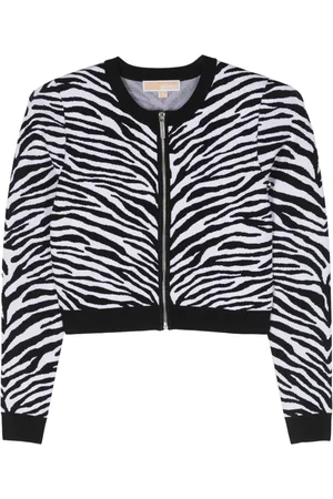 Michael Kors Cropped vest met zebraprint