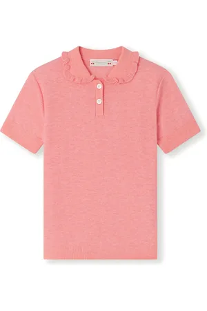 BONPOINT Poloshirt met ruchekraag