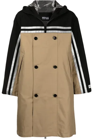 MOSTLY HEARD RARELY SEEN Trenchcoat met dubbele rij knopen