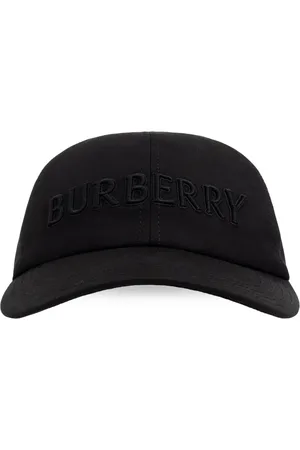 Burberry Katoenen pet met geborduurd logo