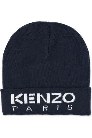 Kenzo Intarsia muts met logo
