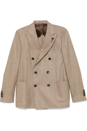 LARDINI Geruite blazer