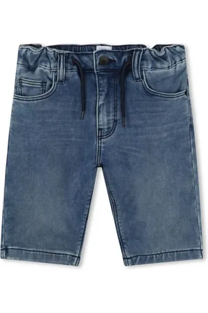 HUGO BOSS Spijkershorts met logo