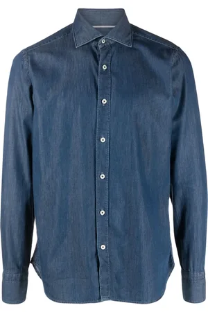 Tintoria Mattei Chambray overhemd