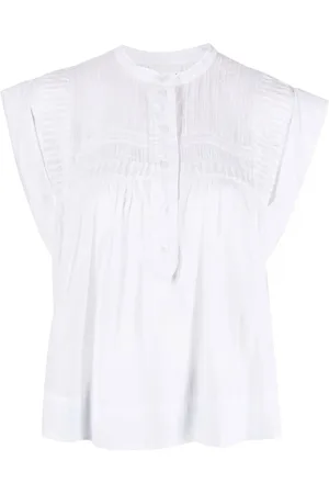 Marant Etoile Leaza geplooide blouse